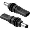 JiaHeHe Confezione da 2 adattatori da USB-C a DC da 5,5 mm x 2,1 mm, compatibili con mini accessori Starlink, PD 100 W, presa tipo C su spina DC5521, ricambio impermeabile per cavo mini Starlink