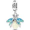 Vegaine Ciondoli fantasma di Halloween per braccialetto Horror Zucca Bead Charm per gioielli da donna