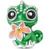 Vegaine Ciondoli fantasma di Halloween per braccialetto Horror Zucca Bead Charm per gioielli da donna