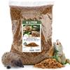 WILDLIFE HOME Larve di mosca da soldato essiccate, 5 l, mangime ricco di proteine, per rettili, pesci, tartarughe, ricci e roditori, larve intere, cibo naturale di alta qualità