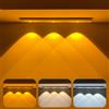 MERTTURM Luce Armadio 45cm, LED Sottopensile con Sensore di Movimento, Lampada Armadio con 3 Colori Chiari & Luminosità Regolabile, Barra LED Magnetica per Cucina, Corridoi (1800-6500K)