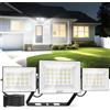 Viugreum Faretto LED da 200W, 20000 LM faretto LED per esterni, 6500K faretto a inondazione a tre teste per esterni, IP66 faretto LED per esterni impermeabile, 216 perle lampada a nido d'ape faretto