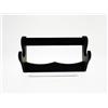 Generico Supporto da Muro per Katana in Legno Nero, Espositore Portaspada Giapponese a 1 Posto, Katana-Kake con Piedistallo