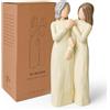 Faumsut Regali di compleanno per mamma da figlia, regalo per la festa della mamma Natale della sposa regali esprime il rapporto premuroso tra adulti madre figlia figurine