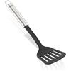 Leifheit Paletta da Cucina Sterling, Nylon Termoresistente 160 C | Ideale per padelle antiaderenti, manico ovale in acciaio inox, stabile, con occhiello di aggancio salvaspazio