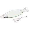 EDZARD Piatto a forma di pesce salmone L 58 cm + Heber