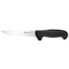 Sanelli Ambrogio Ambrogio Sanelli, Linea Tecna Coltello disosso stretto cm 14 NERO con Lama in Acciaio Inox NitroB e Manico Ergonomico a grip evoluto, Coltello Professionale, Made in Italy