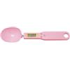ThreeH Bilancia da cucina digitale con cucchiaio rimovibile 0,5 kg/1,1 lbs LCD Display 4 unità rosa