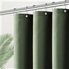 PANGSINNE Green Stall - Tenda da doccia in tessuto a nido d'ape, impermeabile, 256 g/m², resistente, per rimorchi da viaggio, con 6 ganci in metallo, 36 x 72 cm, verde salvia