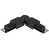 EGLO Connettore angolare Tb Corner Connect, accessorio per sistema binario Track Pro, plastica, nero