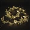 EMOS - Ghirlanda di ramoscelli a LED da 1,5 m - Ghirlanda di vischio con 25 LED, bianco caldo - Timer da 6/18h, funzionamento a batteria (3 x AA), lunghezza cavo da 25 cm - Durata 10000 ore - per