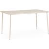 BIZZOTTO OUTDOOR YARA TAVOLO 140X80 CM CHAMPAGNE 0803572