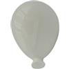 Gentile Ceramiche Set 15 Palloncini Bianchi in Ceramica (5 cm) - Disponibili in Quantità Limitata