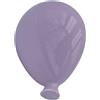 Gentile Ceramiche Set 3 Palloncini Viola Lilla in Ceramica (5 cm) - Disponibili in Quantità Limitata