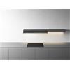 Falmec Cappa a parete aspirante Shelf con pannello frontale personalizzabile da 120 cm