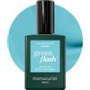 Manucurist Green Flash Smalto Blu Riviera Riviera | Smalto Gel UV/LED per Unghie - 12-Free, Bio-Based fino all'84% - Manicure Professionale - 15 ml