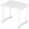 Axinost Basics - Ripiani di stoccaggio per cucina ammucabili, Ripiano per armadio di cucina, Organizzatori per armadi con tappetino antiscivolo per armadio di cucina/bagno/bancone (31 * 24 * 30)