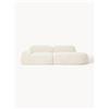 Westwing Collection Chaise longue componibile 3 posti in teddy Wolke