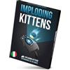 Exploding Kittens Asmodee IMPLODING KITTENS - Espansione per il Gioco Base Gioco da Tavolo per Famiglie e Amici - Carte da Gioco - Fino a 6 Giocatori - 7+ Anni - Ed. in Italiano