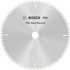 Bosch 1x Lama per sega circolare a filo PRO Multi Material per troncatrici | per Alluminio, Materiali plastici, Ø 305 mm, Professional Accessorio Troncatrice circolare a filo