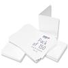 Craft UK Limited Craft UK 2373 C6 - Biglietto con buste, 150 pezzi, colore: Bianco