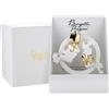 BONGELLI Visi Puzzle Cerchio 13cm Bianco/oro