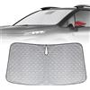 ZWPARTS Parasole per parabrezza di ricambio per Citroen C3 Aircross 2023-2024, pieghevole parasole per parabrezza auto, blocca il 99% dei raggi UV e mantiene il tuo veicolo fresco