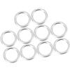 A ABSOPRO Guarnizioni Tappo Scarico Olio M14 Per Audi Q7 10 Pezzi | Nuovo, Lega Alluminio, Argento, Diametro Esterno 20mm, Spessore 2mm, N-013-815-7, Ricambio, Per Sostituzione