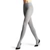 FALKE Family W Ti cotone sostenibile tinta unita 1 pezzo, Collant Donna, Grigio Greymix 3399, 36-38
