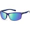 Polaroid Polarois Sport Pld 7036/s PJP/5Z BLUE Sunglasses Unisex Polycarbonate, Standard, 63