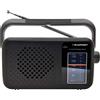 Blaupunkt Radio portatile analogica Blaupunkt PR8BK Nero