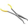 QWORK® Pinze lunghe a becco curvo, pinze a becchi Lunghi per Candele, pinza per candela di accensione, forma a O di pinza strumento di riparazione, 280mm / 11