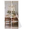 MAGICDOOR Zanzariera Magnetica Finestra 150x220cm, Fibra di Poliestere Colore Puro Tenda Zanzariera con Forte Magnete Traspirante Zanzariere Magnetiche per Camera Letto Soggiorno Porta ingresso-Bianco