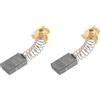 PATIKIL Carbonio Spazzole Spazzola di Carbone di Ricambio 18x11x5mm per Motori Elettrici Potenza Strumento Angolo Smerigliatrice Tavolo Ricambio Parte Riparazione, 2pz