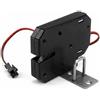 QWORK DC 12V Serratura magnetica elettrica, Serratura del solenoide del portello per gli armadietti del cassetto per Sistema di controllo accessi porta (Senza interruttore di rilevamento)