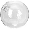 PRETYZOOM Paralume in Vetro Sferico Trasparente Sfera Vetro G9 Coprilampada Per Lampada Da Soffitto Ricambio Paralume Moderno Accessorio Decorativo Facile Da Installare