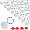 Mousike Chiusura magnetica per porte ultra sottili Magneti per armadietti in acciaio inox Cassetto magnetico per porte scorrevoli Chiusura armadio da cucina Armadio armadio più vicino (D15-30)