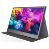 MEDIACOM MD-PMA156 Monitor Portatile, 15,6 ", Full-HD, 1920 x 1080 Pixel, tempo di risposta 6 ms, refresh rate 60 Hz