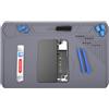 MMOBIEL Tappetino per Saldature e Riparazioni in Silicone - 35x22cm Resistente al Calore Fine a 500°C - Tappetino da Banco per Saldature ed Elettronica - Con Isolamento Termico - Grigio