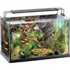 Hydor Ferplast Acquario 60 Litri in Vetro, Illuminazione LED 24W, Filtro Esterno, Acquario per Pesci Tropicali con Riscaldatore 100W, Vasca Aperta per Piante e Aquascaping 59,5 x 31,5 x 42 cm