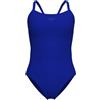Arena W Solid Swimsuit Lightdrop Back Neon Blue Intero Donna