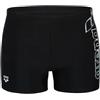 Arena Men S Swim Short Graphic Black-White Parigamba Uomo