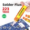 NONE Pasta flussante BGA RMA-223 Flusso di saldatura senza piombo e senza alogeni per la riparazione di telefoni cellulari. Nessun pulito, ad alta attività