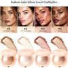 ibcccndc Rare Beauty Illuminante Viso in Polvere a Lunga Durata, Impermeabile, Effetto Seta Istantaneo, Illuminante Cotto Scintillante per Contouring e Glitter