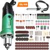 LANXSTAR Mini Smerigliatrice Elettrica 480W, Incisore e Lucidatrice, Set di Utensili Rotanti per Lavorazione del Legno con Velocità Variabile per Mini Trapano Dremel