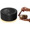 Kipcush Macchina sonora per ciotole tibetane da meditazione - 7 ciotole tibetane in diverse dimensioni per yoga, meditazione, guarigione dei chakra, terapia del suono e riduzione dello stress, con