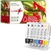realink Cartucce compatibili per PGI-530 CLI-531 XXL con chip, adatte per stampanti TS8750 TS8751