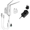 VONETS Industriale 2.4GHz Ripetitore WiFi Ethernet Router Wireless Bridge RJ45 WiFi Hotspot Segnale Extender per Dispositivi di rete DVR PLC con Adattatore di alimentazione 12V/1A VAP11S