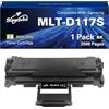 Superprint D117S - Cartuccia a getto d'inchiostro nero (con chip), compatibile con Samsung MLT-D117S per stampante SCX-4650 SCX-4650f SCX-4650fn SCX-4650n SCX-4652F SCX-4655f