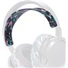 WC HeadbandZ Maxwell - Fascia in silicone migliorata per Audeze Maxwell di Wicked Cushions - Flessibilità, comfort e stile migliorati con design dei cuscinetti coordinati | 90's Black